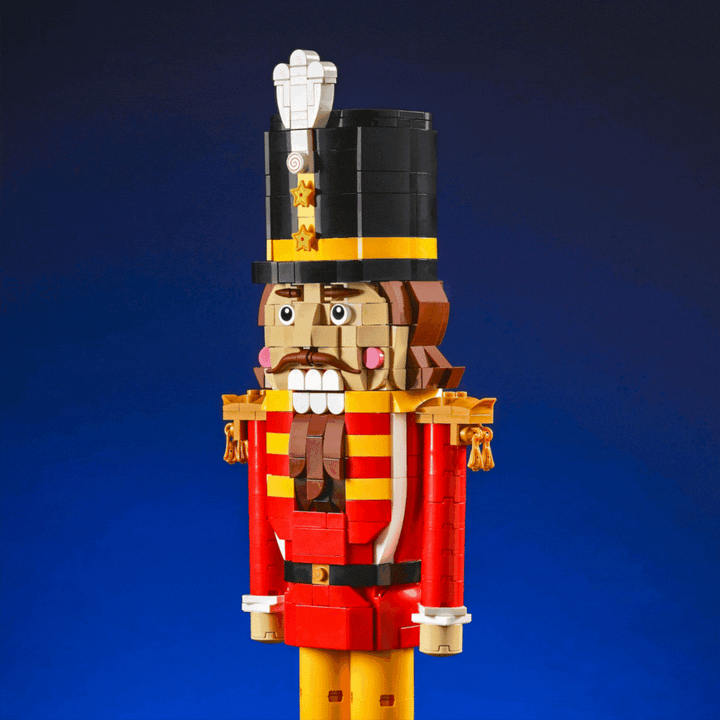 Nutcracker made of LEGO® Bricks by Bricker Builds