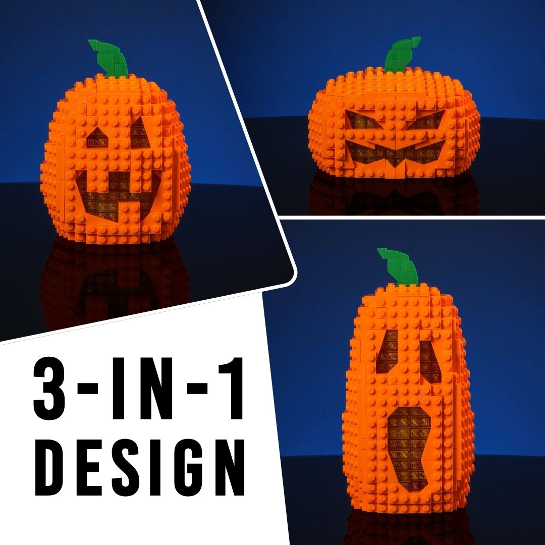 3-in-1 Jack-O-Lantern