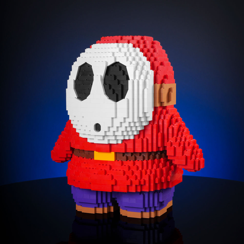 Coy Boy made of LEGO bricks by Bricker Builds