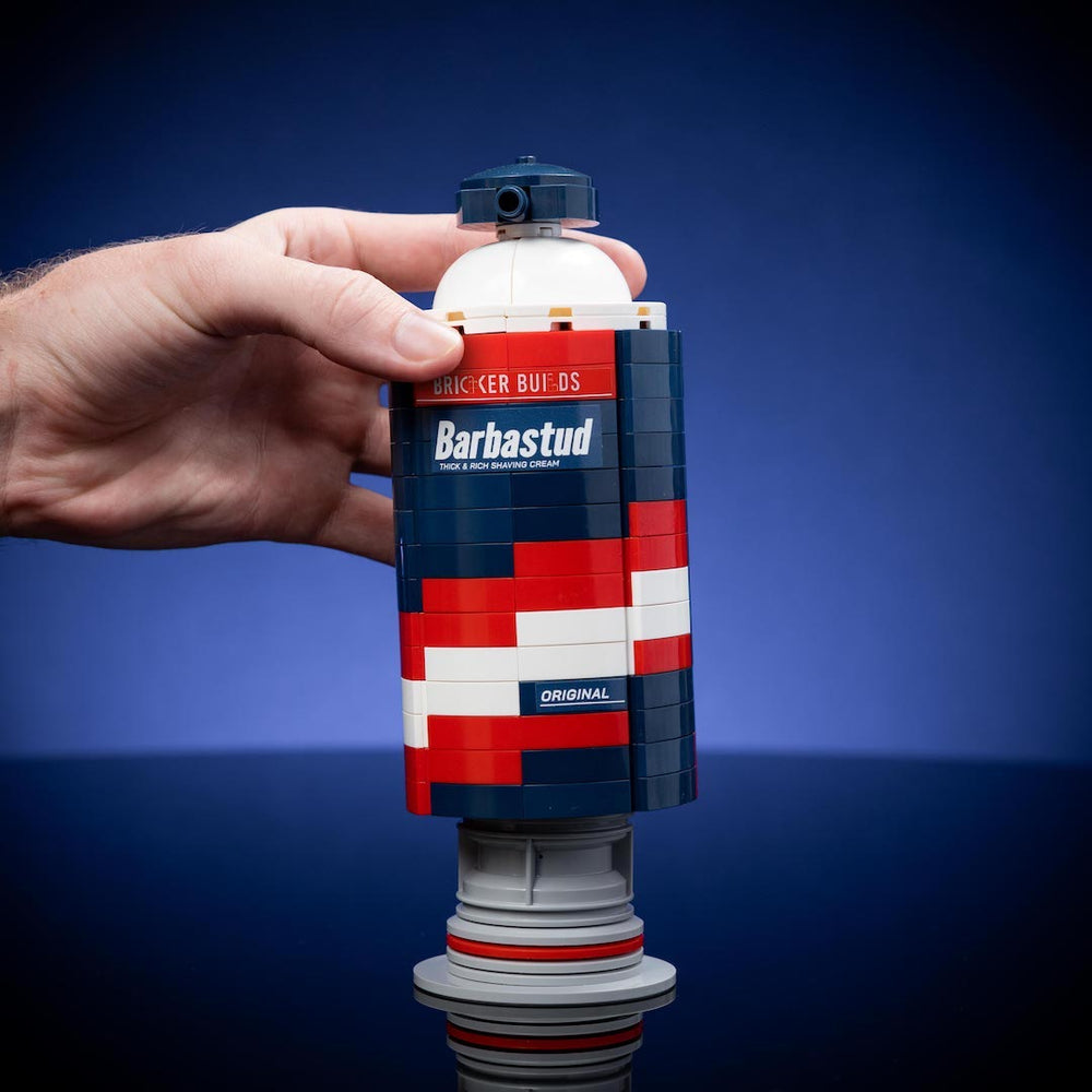 DNA Container Replica (Barbastud Can) built with LEGO® bricks - by Bricker Builds