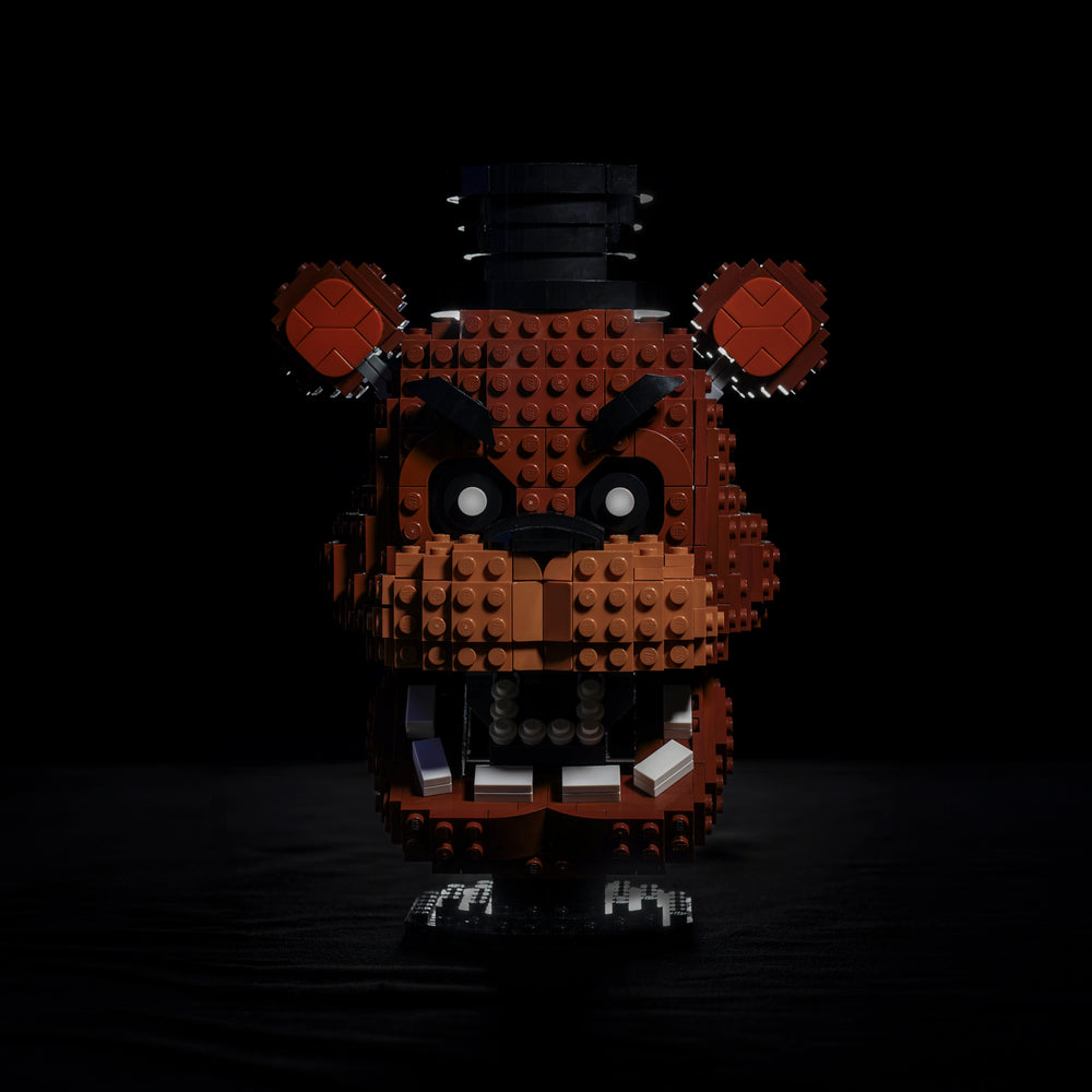 Faz Head made of LEGO® Bricks by Bricker Builds