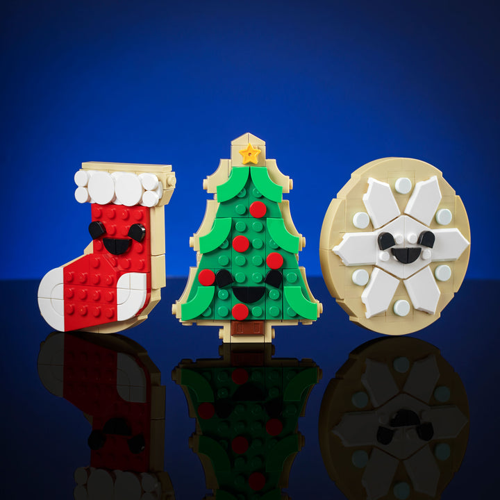 Sugar Cookie Ornaments made of LEGO® Bricks by Bricker Builds
