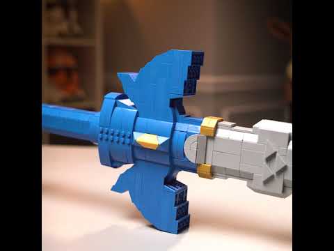 Hero’s Sword Life-Sized Replica built with LEGO® bricks - by Bricker Builds