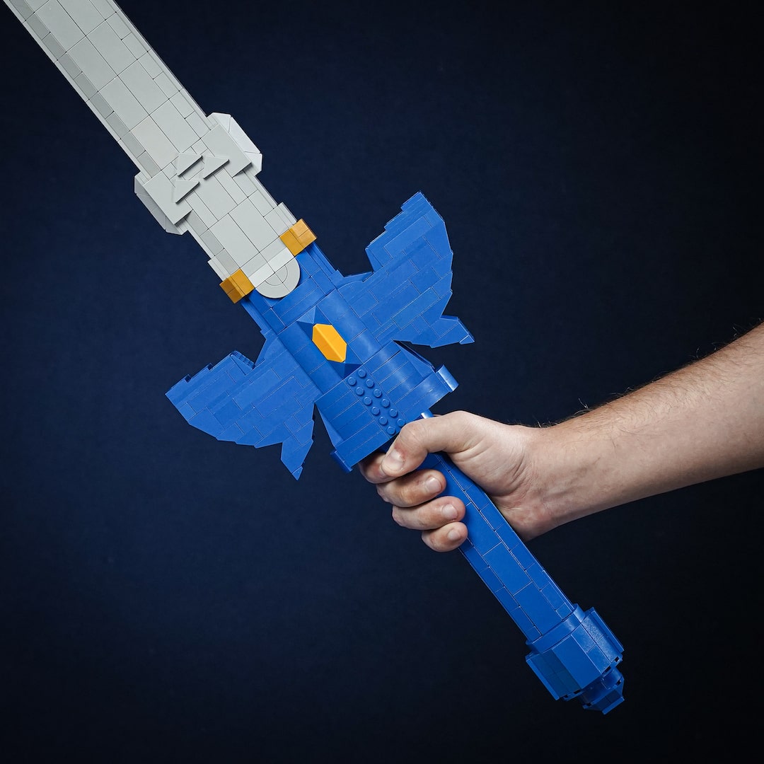 Hero’s Sword Life-Sized Replica built with LEGO® bricks - by Bricker Builds