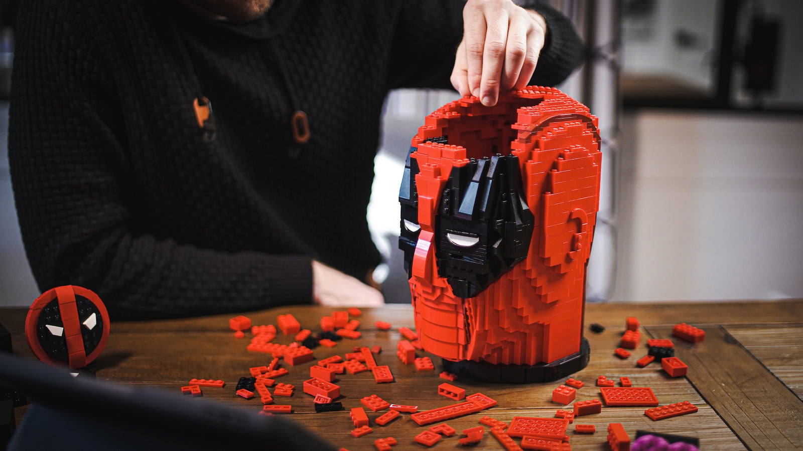 Merc with a Mouth Life-Sized Replica in LEGO Bricks by Bricker Builds