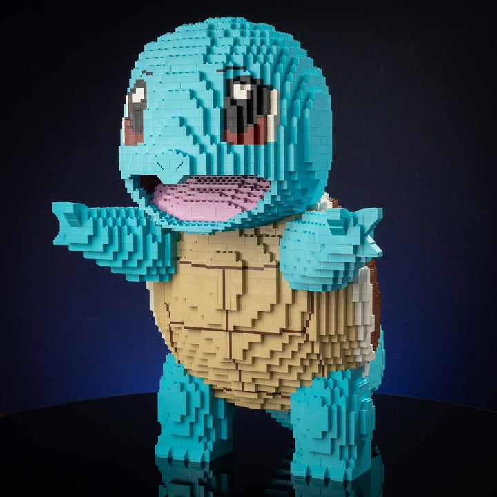 Hydro Turtle Life-Sized Sculpture built with LEGO® bricks - by Bricker Builds